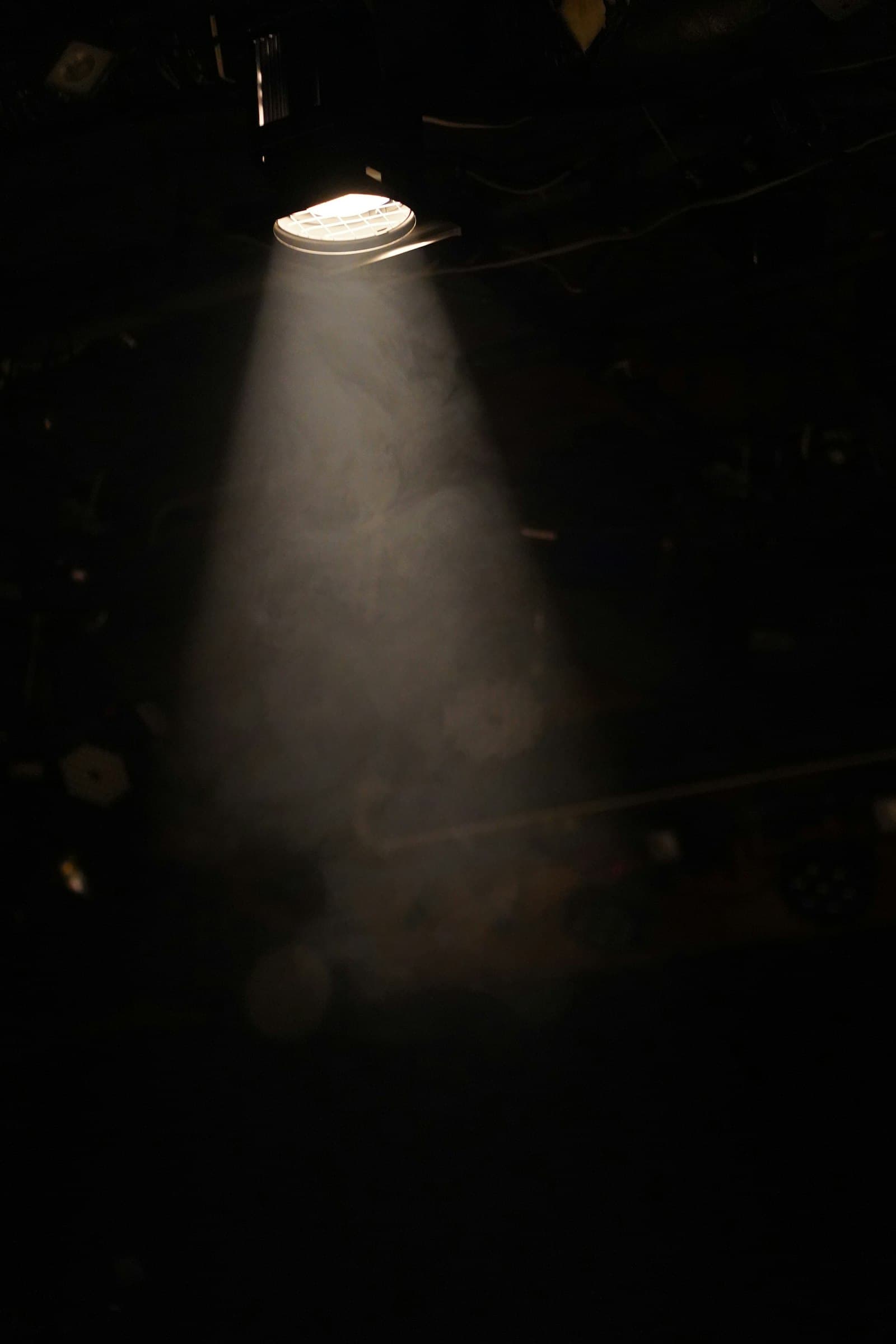 A spotlight